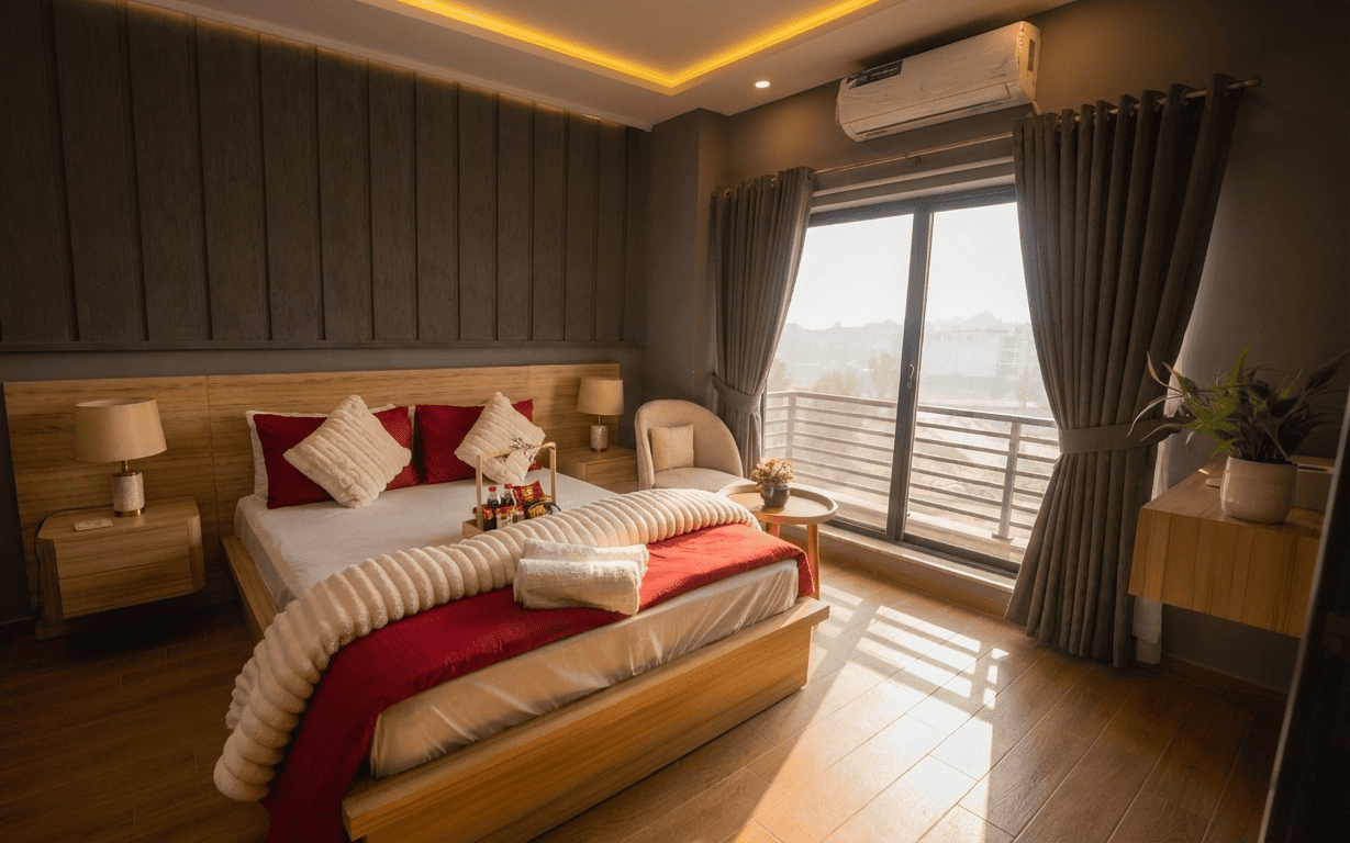 One Bedroom Luxury Apartment (1 BHK Apt)